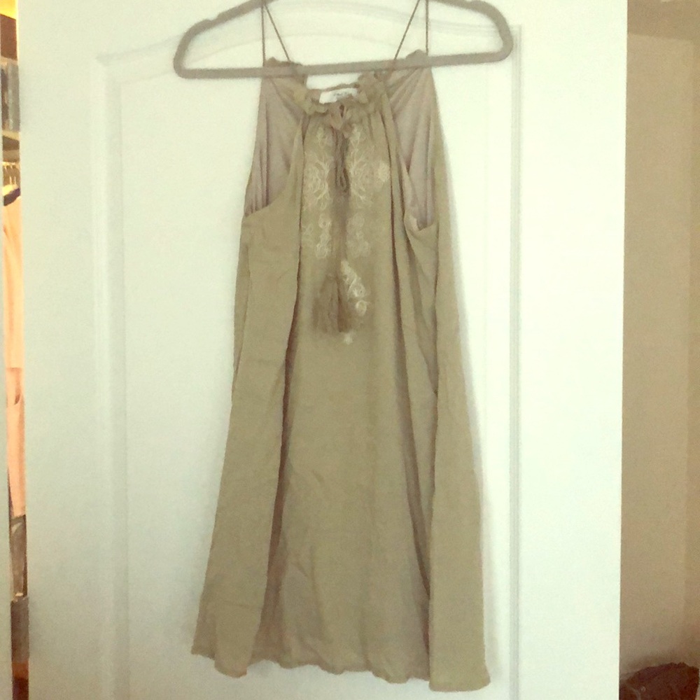 Sage green dress